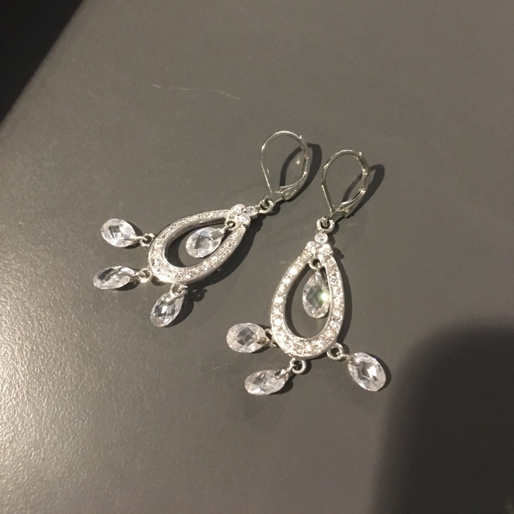 Ovals with Cut Glass Beads