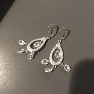 Ovals with Cut Glass Beads