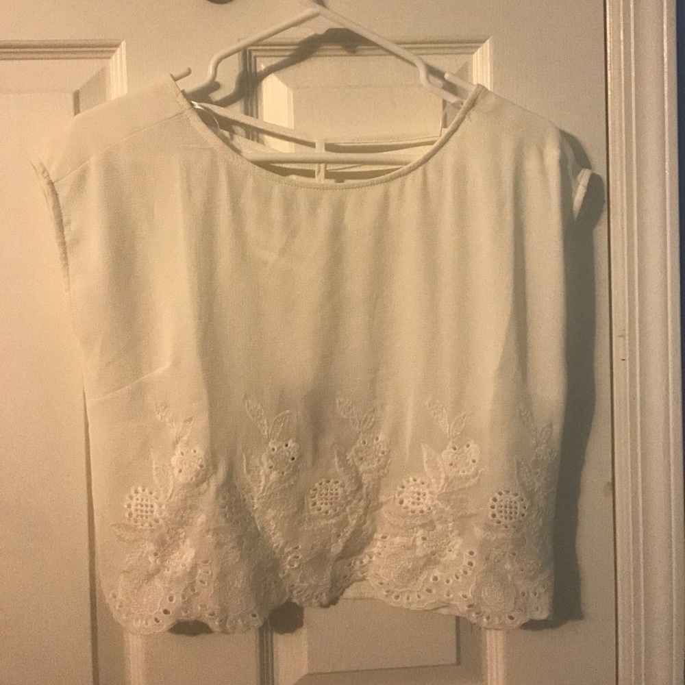 Love culture white blouse