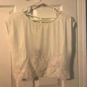 Love culture white blouse