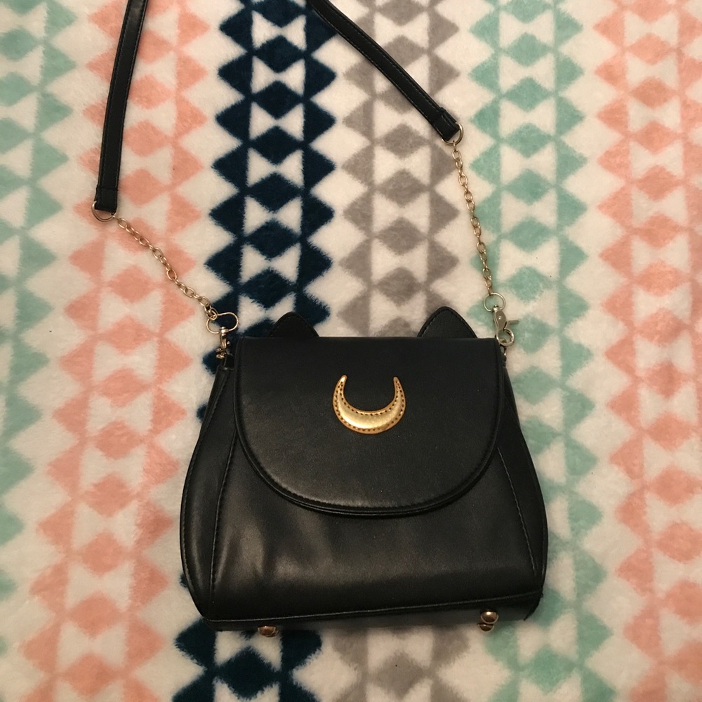 Sailor moon Luna purse