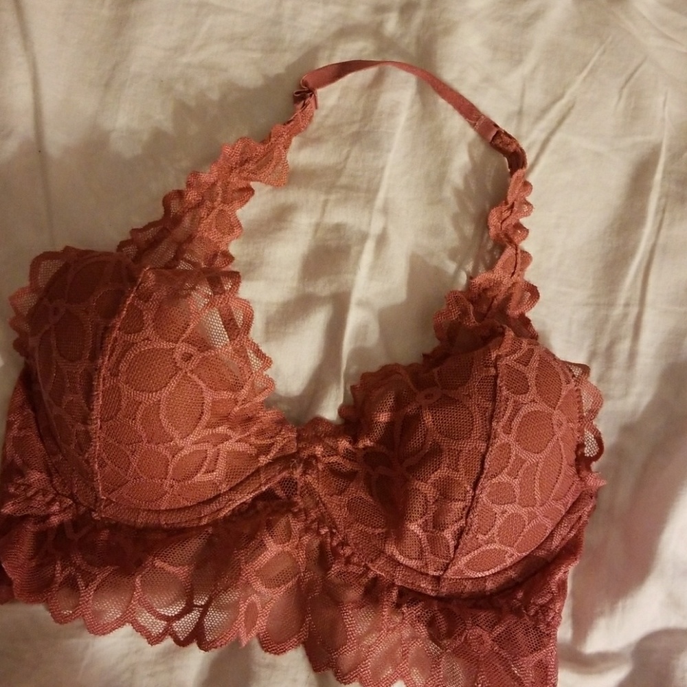 Pink bralette