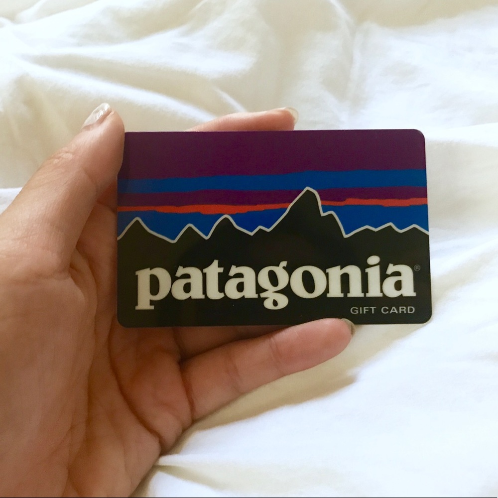 Patagonia gift card with $201.88