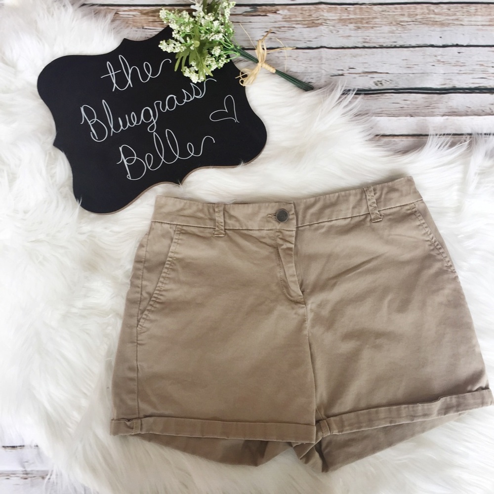 New York & Co Khaki Shorts