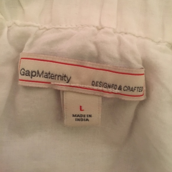 Maternity White Skirt - Picture 3 of 3