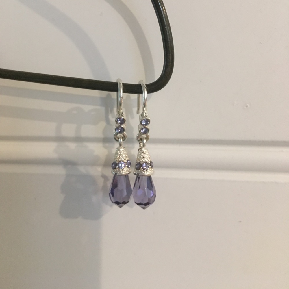 Pretty Purple Earrings