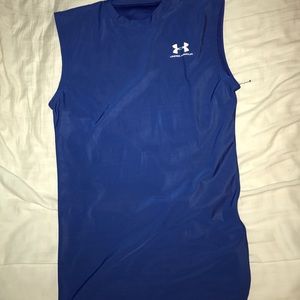 Under armor sleeveless shirt