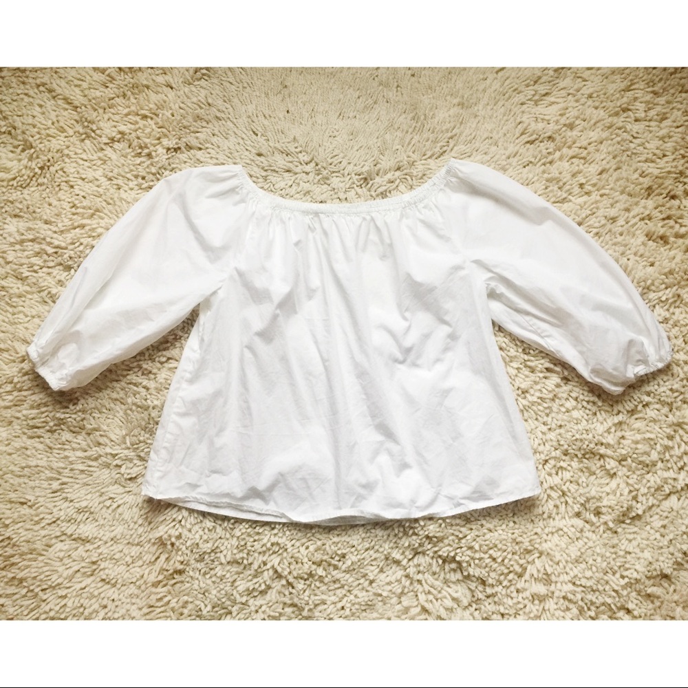 ANTHROPOLOGIE Off the shoulder top