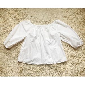 ANTHROPOLOGIE Off the shoulder top