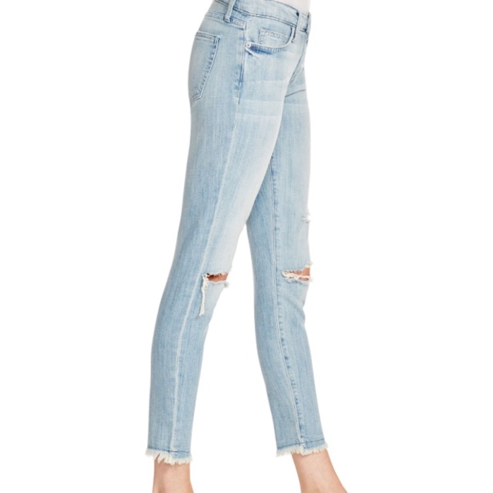 NWT CURRENT/ELLIOTT 'Stiletto' Destroyed Jeans - Picture 3 of 6