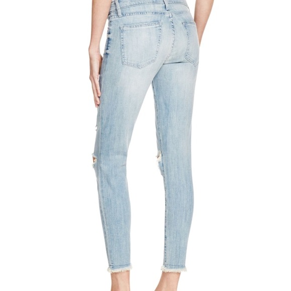 NWT CURRENT/ELLIOTT 'Stiletto' Destroyed Jeans - Picture 2 of 6