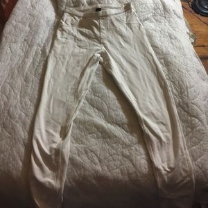 Hue white jeggings