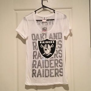 Victoria's Secret Pink NFL Raiders Top