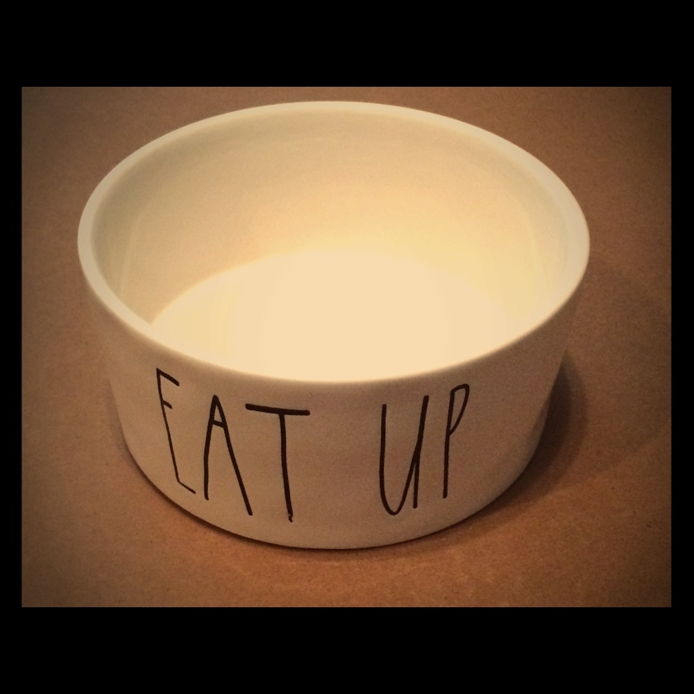 Rae Dunn EAT UP Dog Bowl