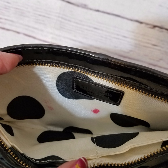 Kate Spade Patent Leather Bow Wristlet - Picture 5 of 6