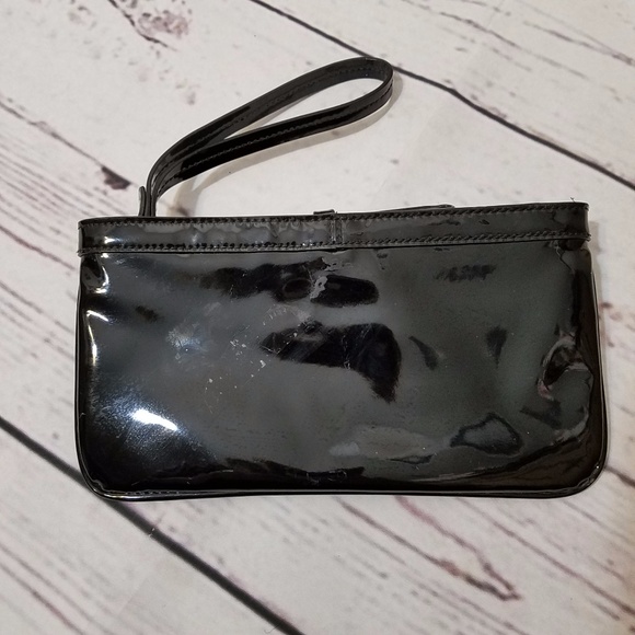 Kate Spade Patent Leather Bow Wristlet - Picture 3 of 6