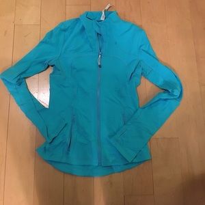 Bright blue Lulu Lemon jacket