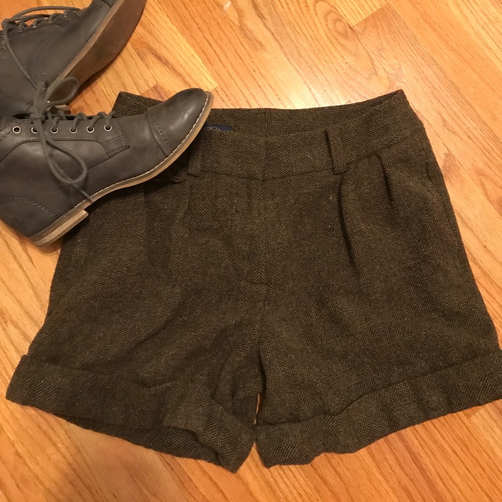 Brooks Brothers Vintage Wool Tweed Shorts