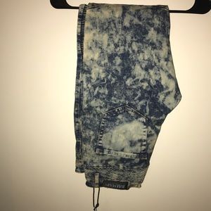 Balmain Denim Biker Jeans - Distressed