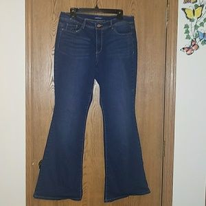 Bandolino flare jeans size 12 Like New