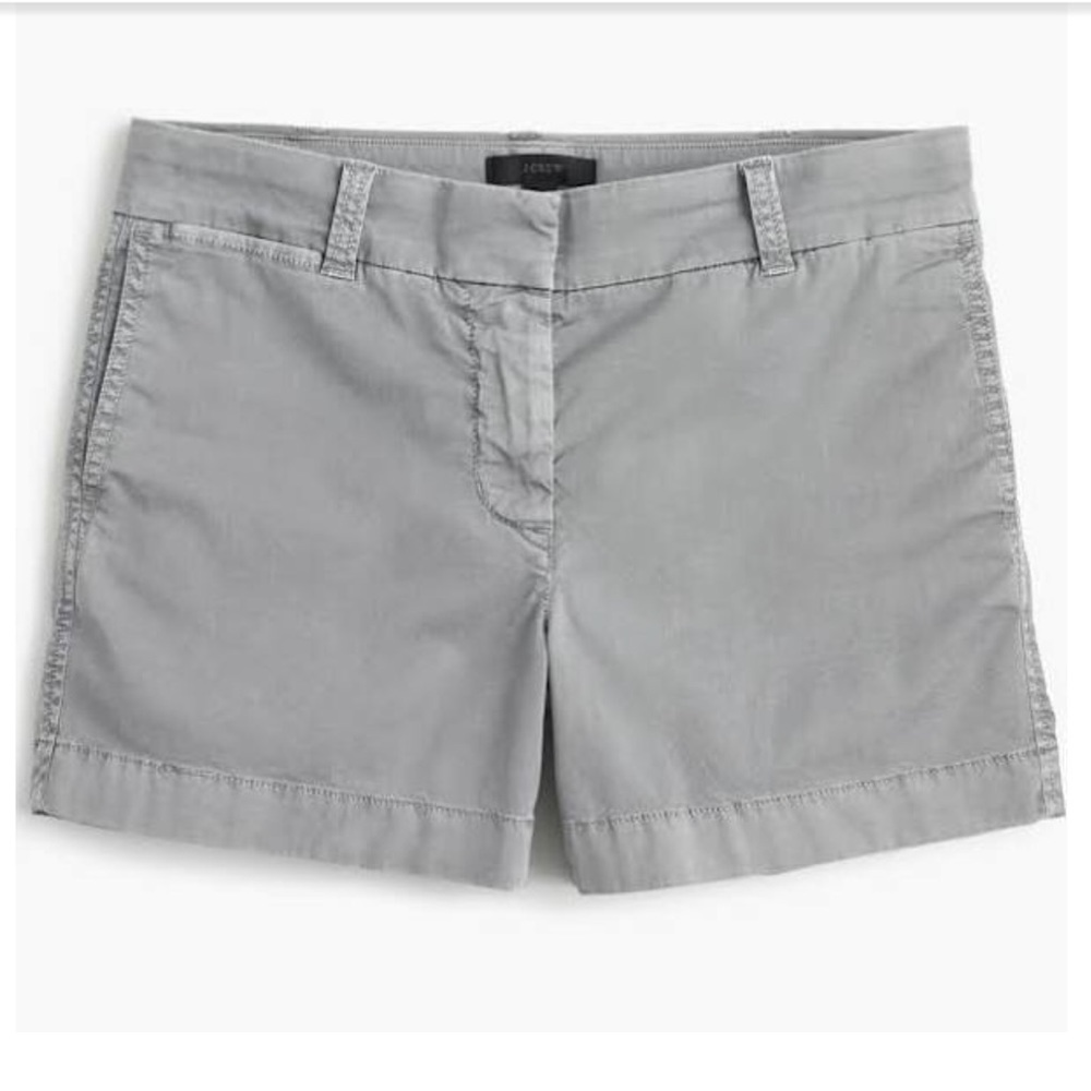 J. Crew grey/gray chino shorts