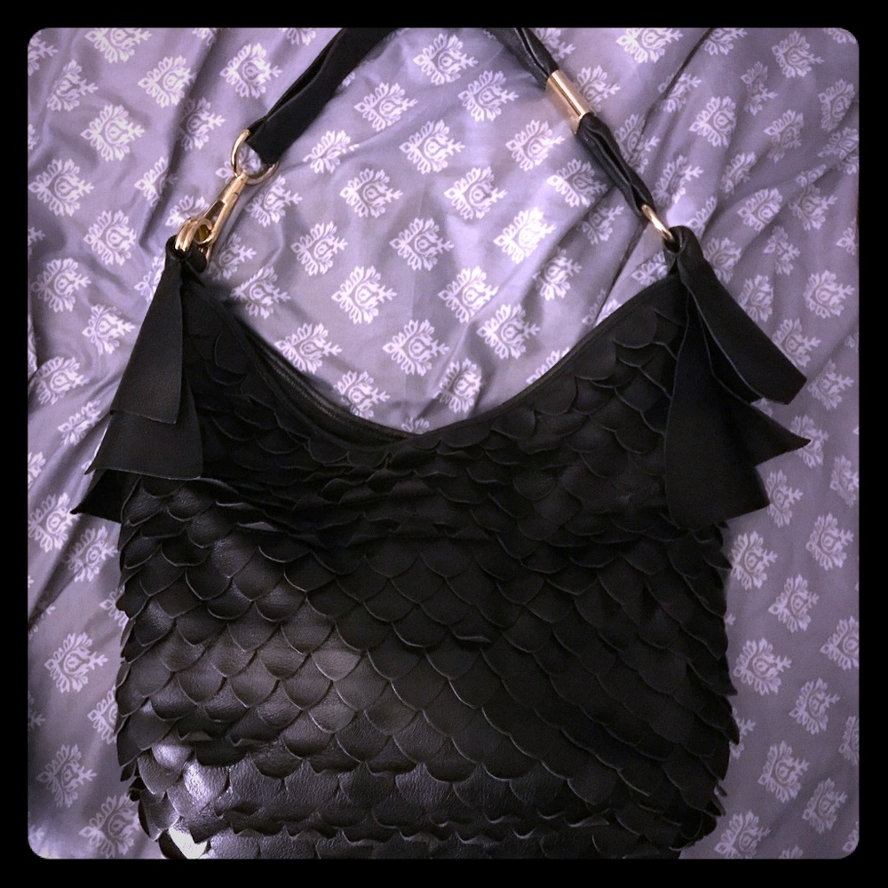 Yves Saint Laurent St Tropez Fish Scale bag.