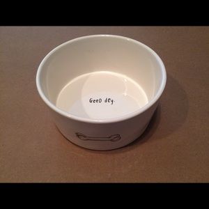 Rae Dunn GOOD DOG Dog Bowl