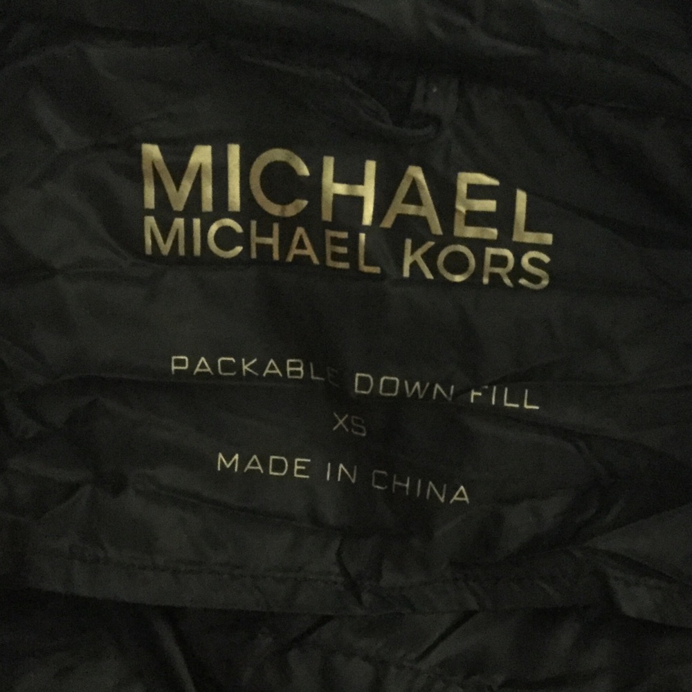 💥SOLD💥MICHEAL KOR  THIN DOWN FILLED JACKET - Picture 3 of 8