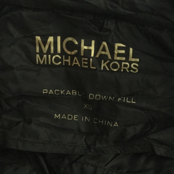 💥SOLD💥MICHEAL KOR THIN DOWN FILLED JACKET - Picture 3 of 8