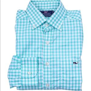 Vineyard Vines Slim Tucker Shirt - Antigua Green