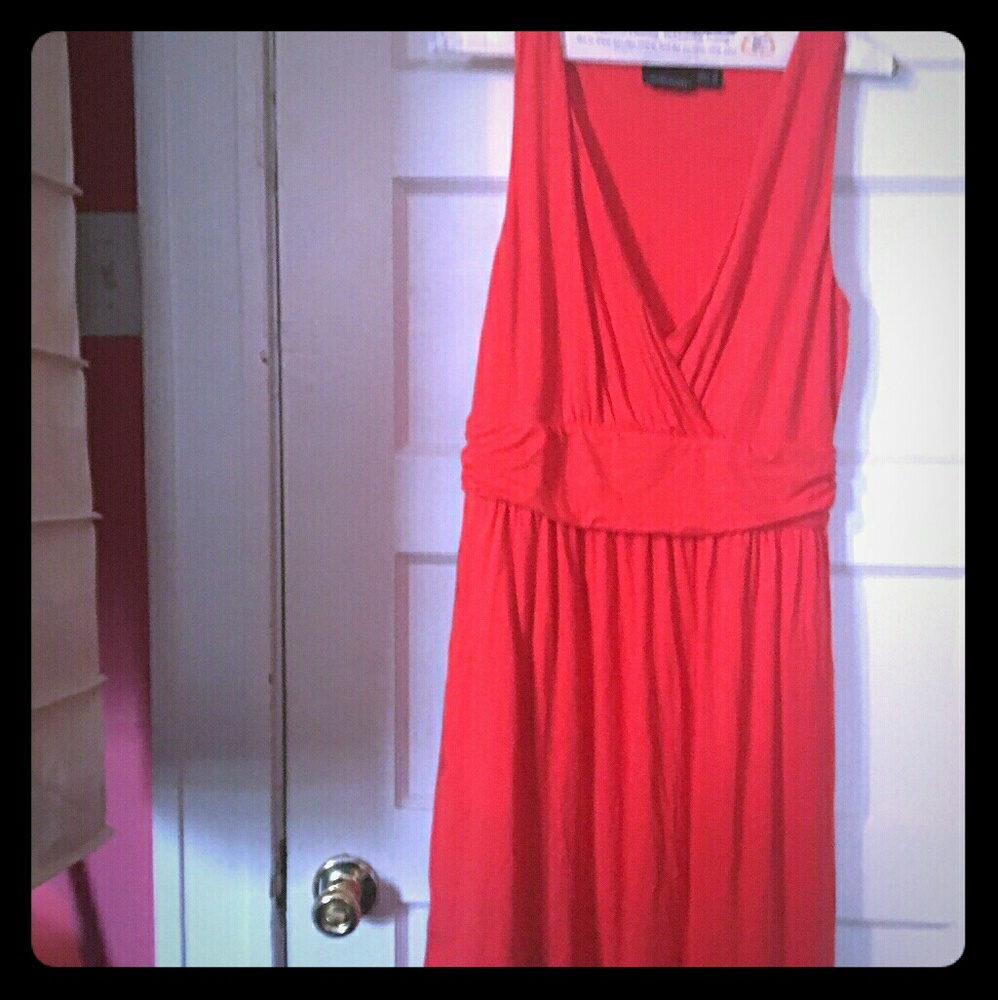 Salmon dress