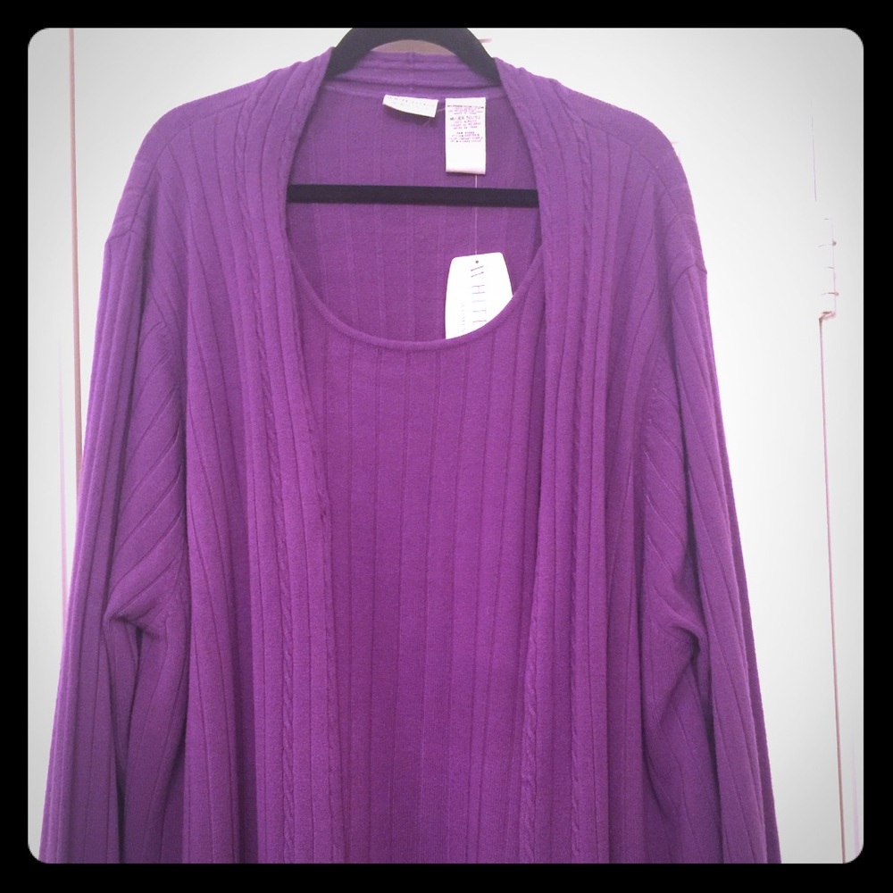 Purple sweater
