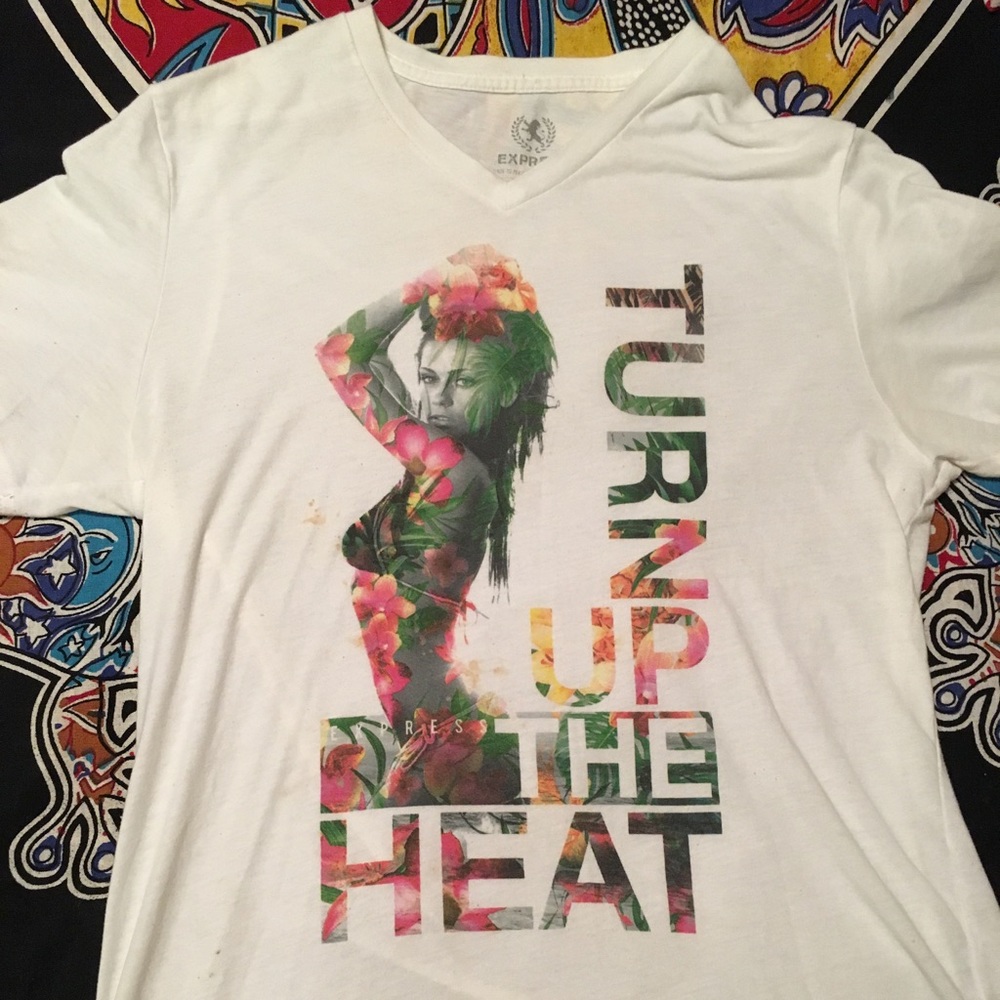 Express see through tee size S