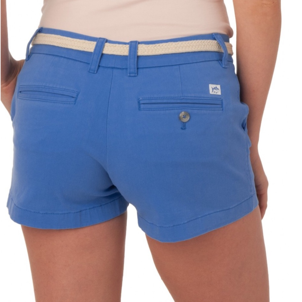Southern Tide blue Leah shorts (chino)