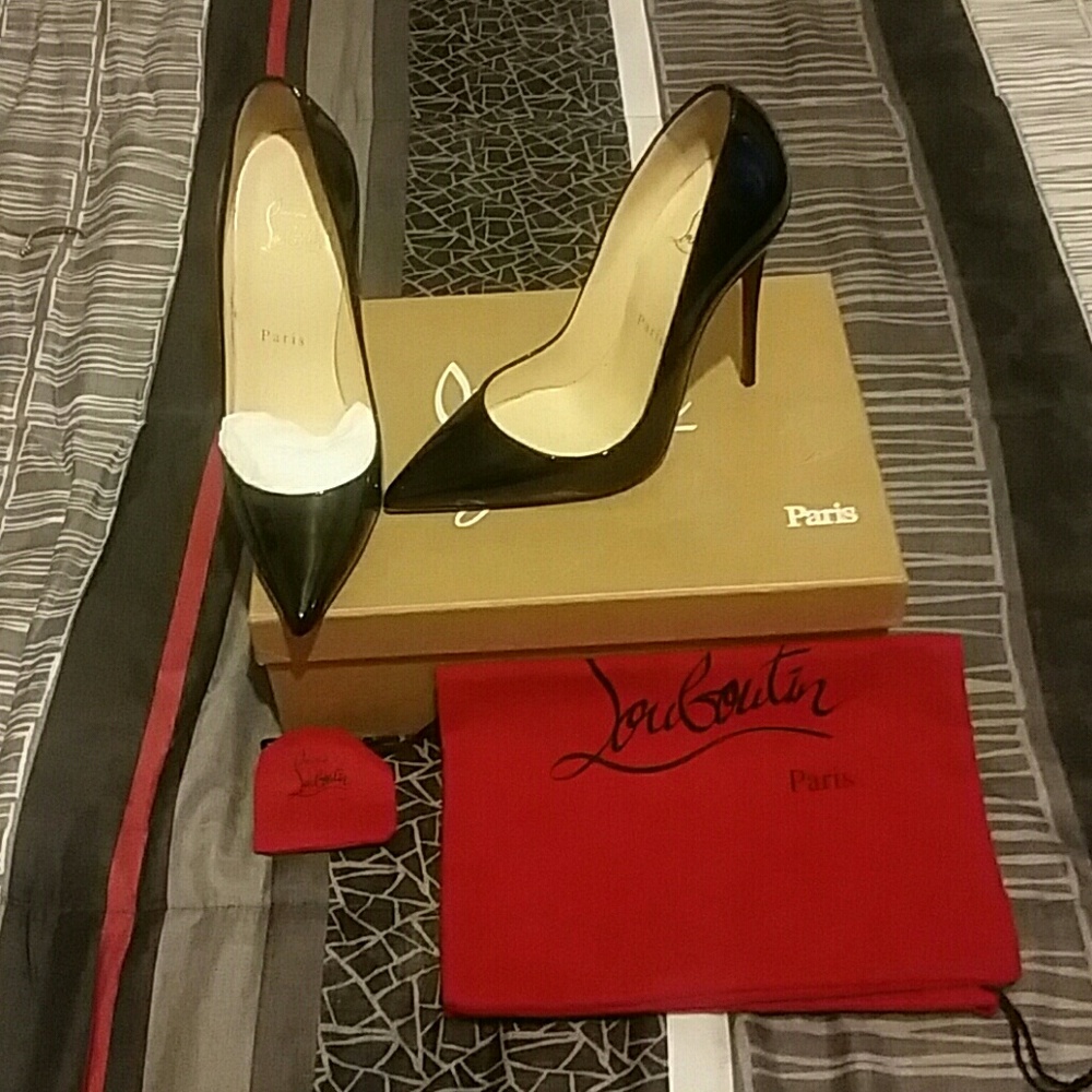 Christian Louboutin Black So Kate Shoes