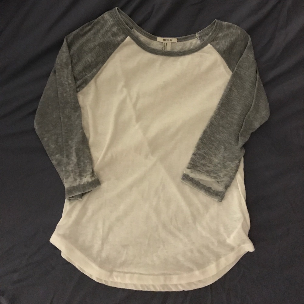 F21 baseball tee