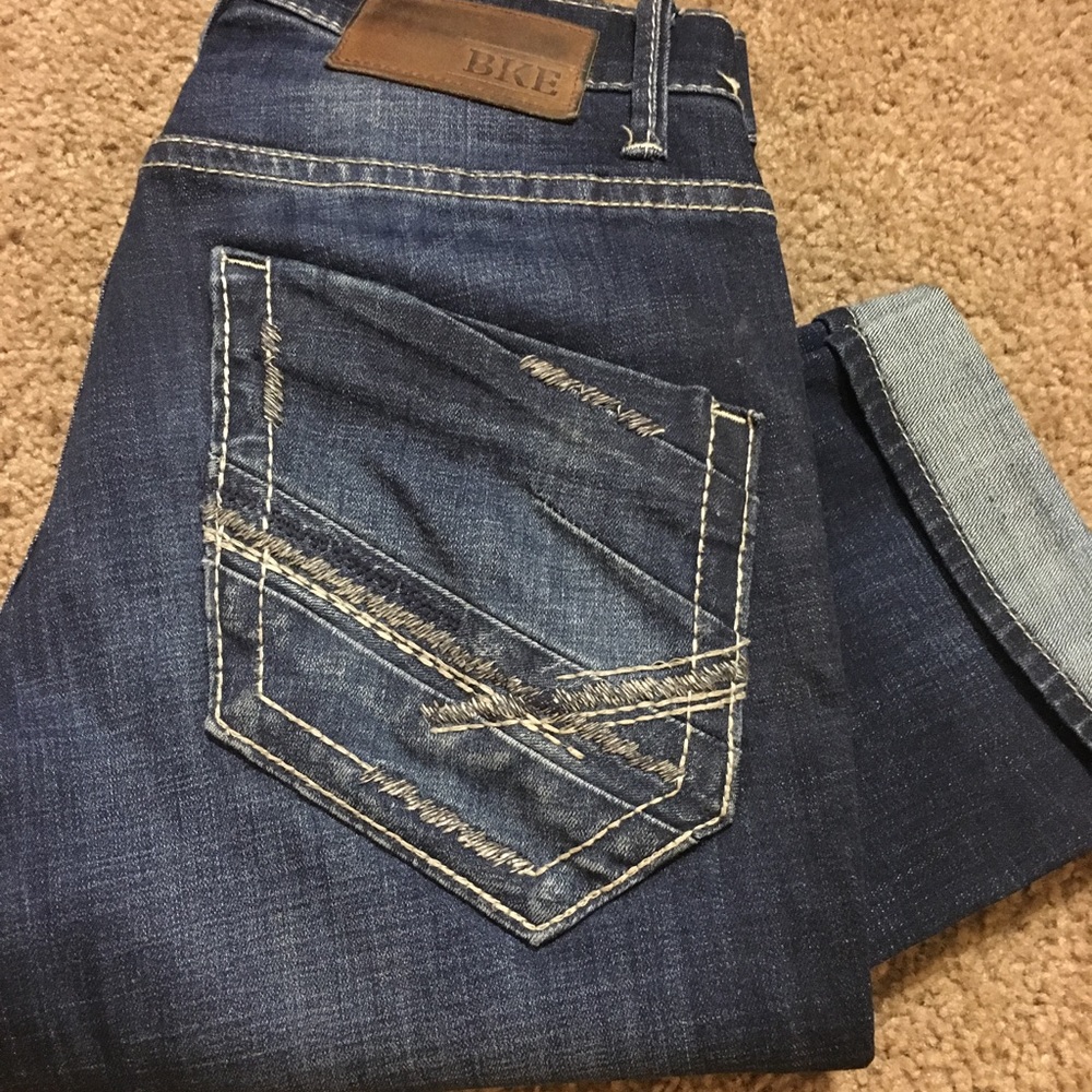 Bke Alec Jean. Slim Straight 28R .