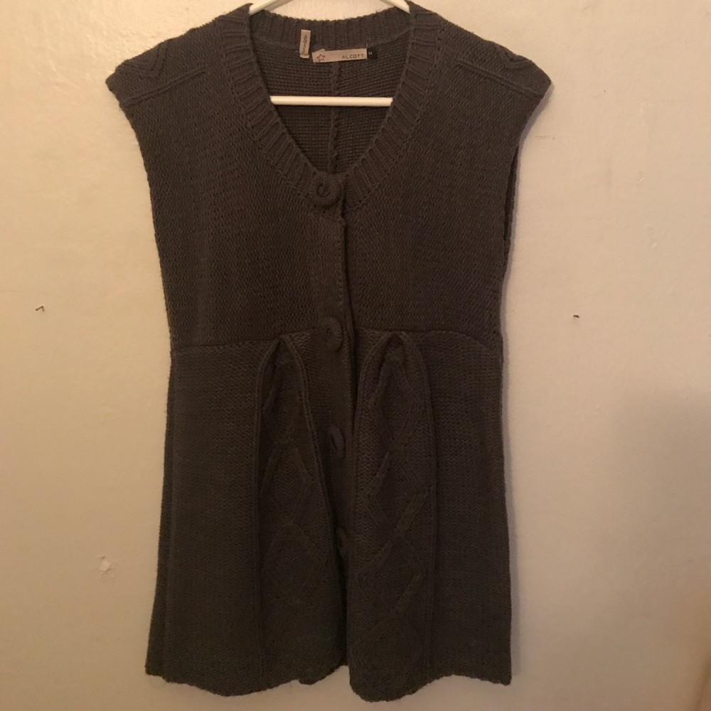 Alcott Gray wool sweater