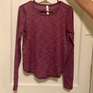 Lululemon Long Sleeve w/ Cropped Back