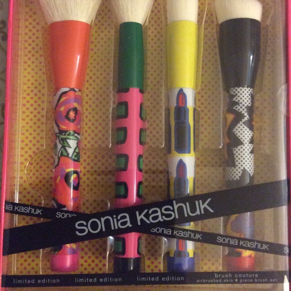 💛Sonia Kashuk Makeup Brush Set LIMITED EDITION💚 - Picture 2 of 5