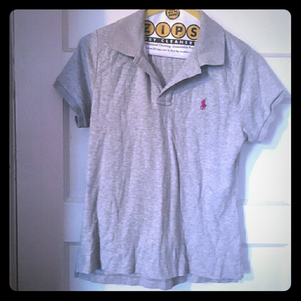Ralph Lauren Gray Polo