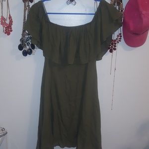 Olive Green dress
