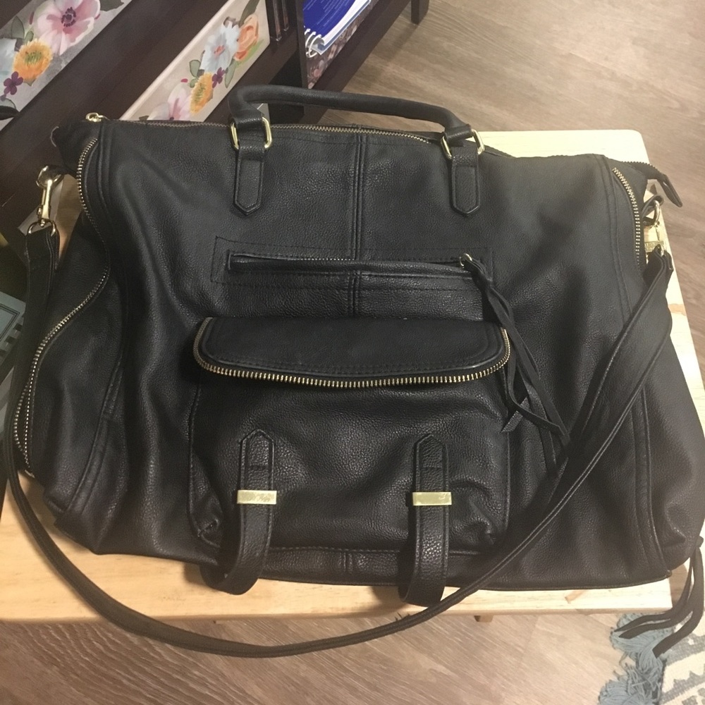 Steve Madden black work/ laptop bag