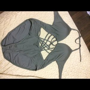 One piece bathing suit