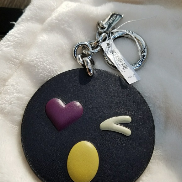 Coach Key Chain In 4 Colors - Picture 2 of 7