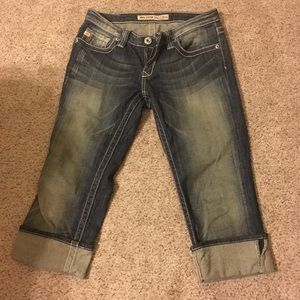 Buckle Big Star Capri Crop Denim Jeans 27