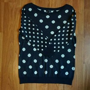 The Limited Polka Dot Sweater