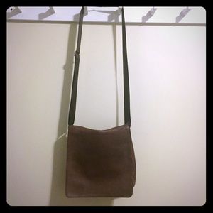 Genuine Italian leather men's side bag