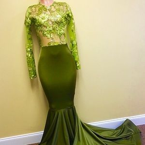 Prom dresses.