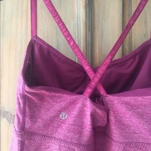 Lulu work out crisscross tank